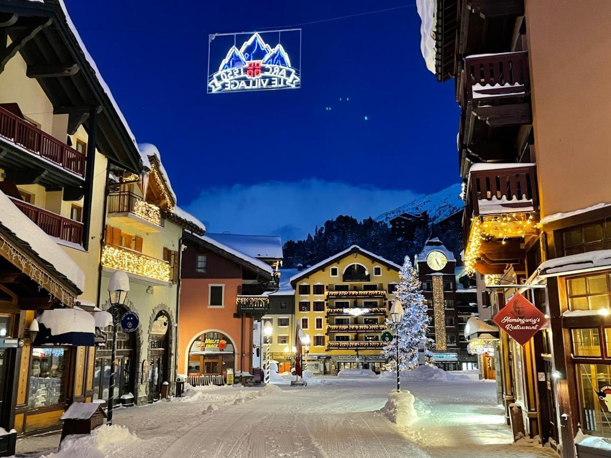 Spacious Ski-In Ski-Out Apartment 4-6 Pax, 161 Sources De Marie Arc 1950 Les Arcs  Eksteriør billede