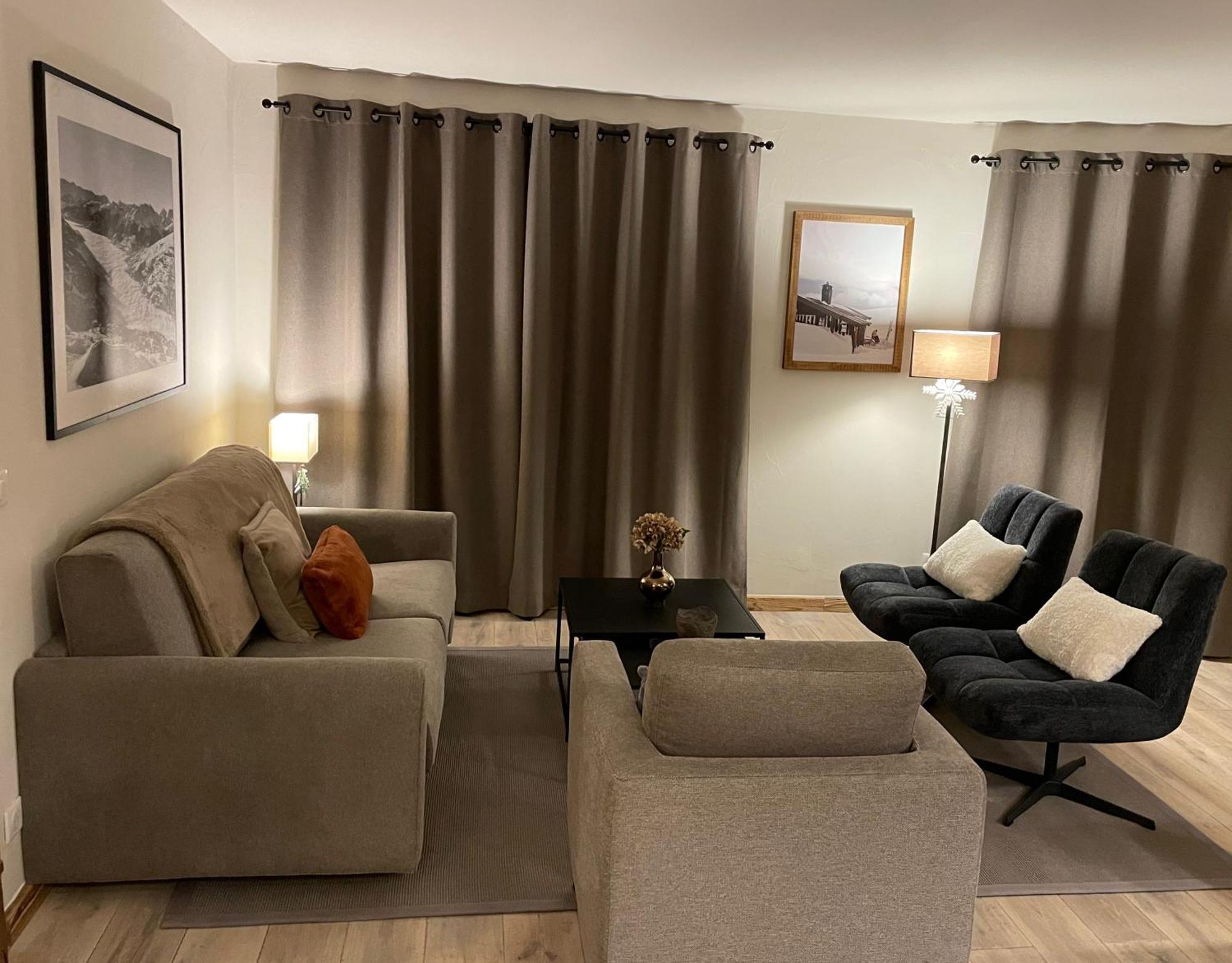 Spacious Ski-In Ski-Out Apartment 4-6 Pax, 161 Sources De Marie Arc 1950 Les Arcs  Eksteriør billede