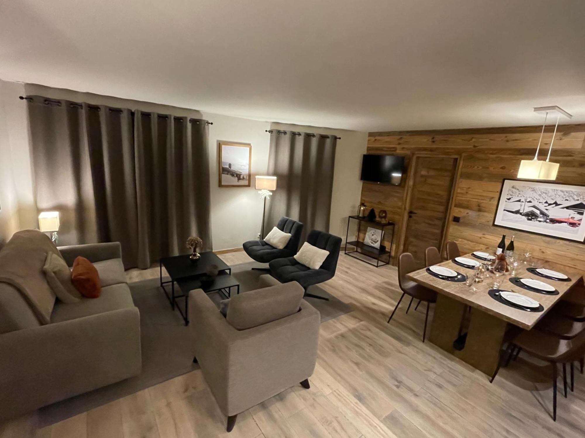 Spacious Ski-In Ski-Out Apartment 4-6 Pax, 161 Sources De Marie Arc 1950 Les Arcs  Eksteriør billede